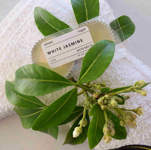 White Jasmine Bath Melt Duo
