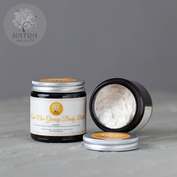 Rose non-greay hand cream by sintra naturals image 1