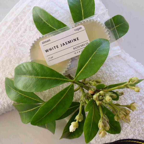 White Jasmine Bath Melt Duo